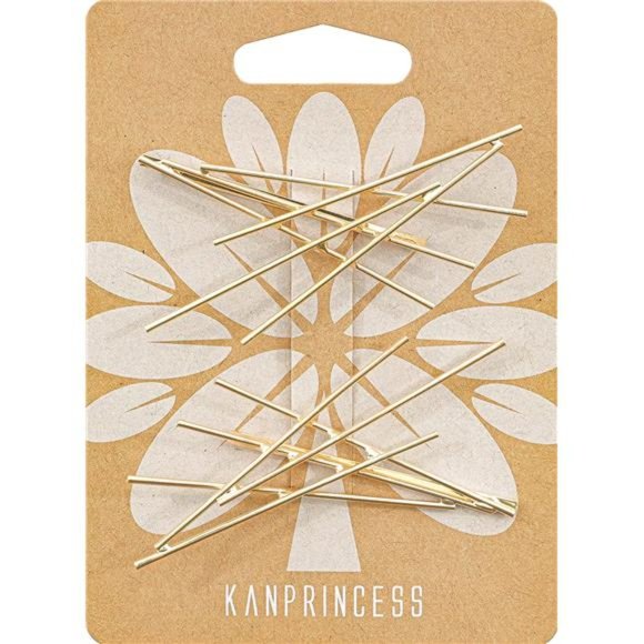KANPRINCESS 2Pcs 3.1 inch Hair Pins Set Geometric Hair Clips Metal Hair Pin main image 7